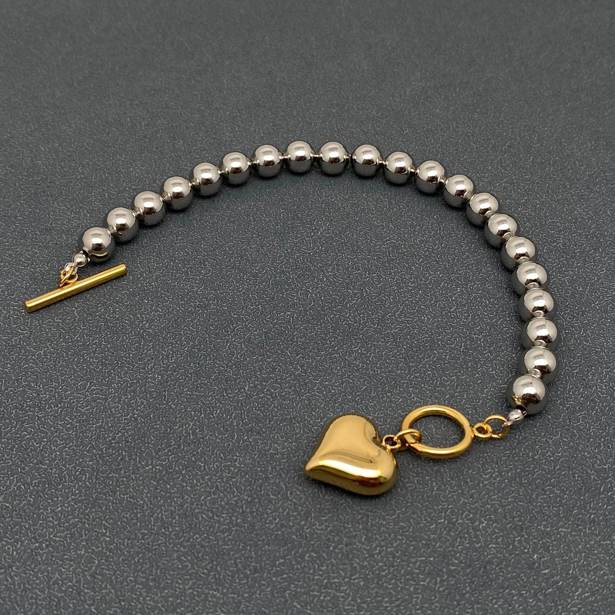 The Heart Charm Bracelet
