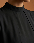 High Low Command Blouse