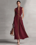 Quiet Luxury Sleeveless Dress