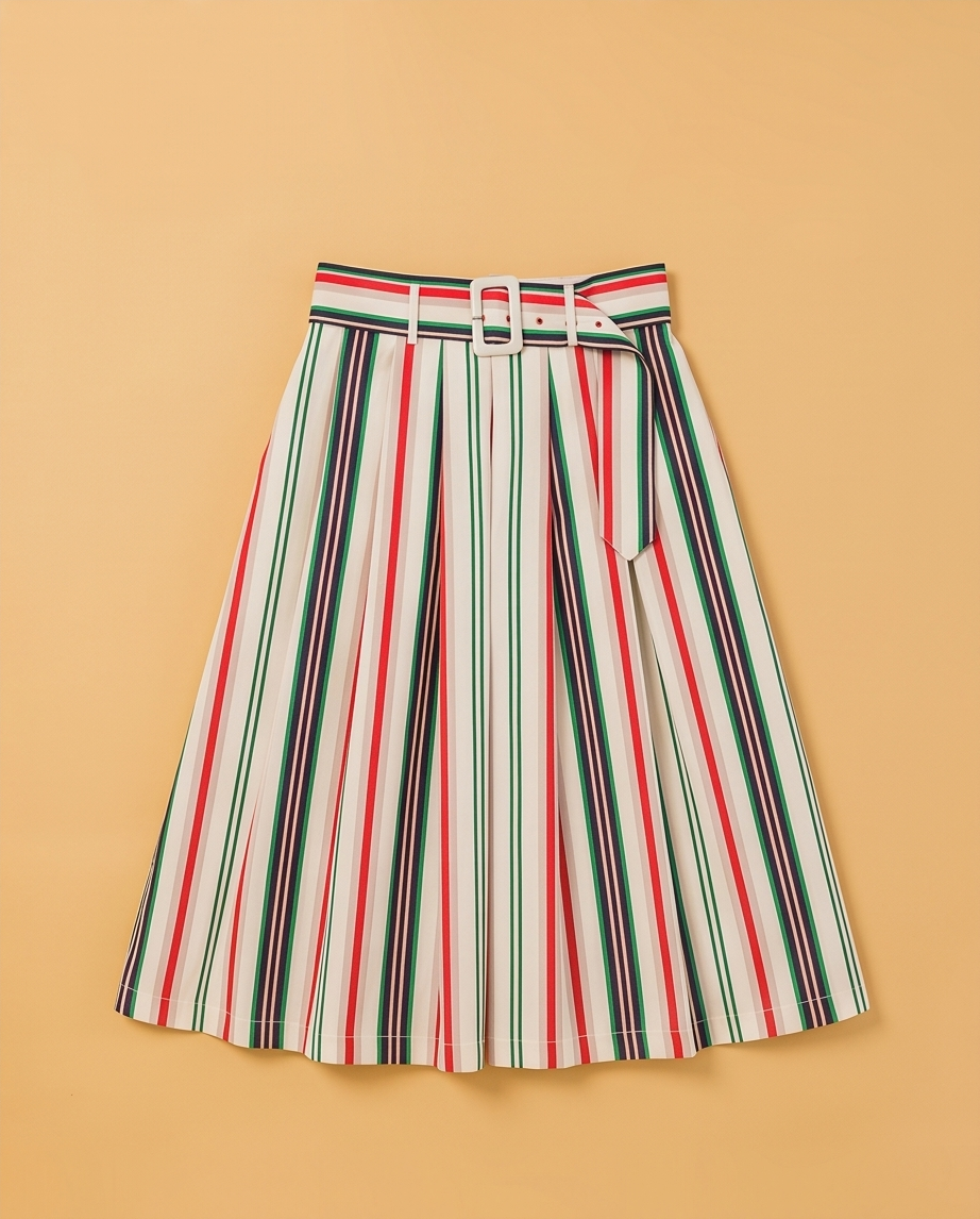 The Sip & Stripe Midi