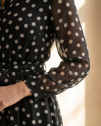 Classic Meets Chic Polka Dot