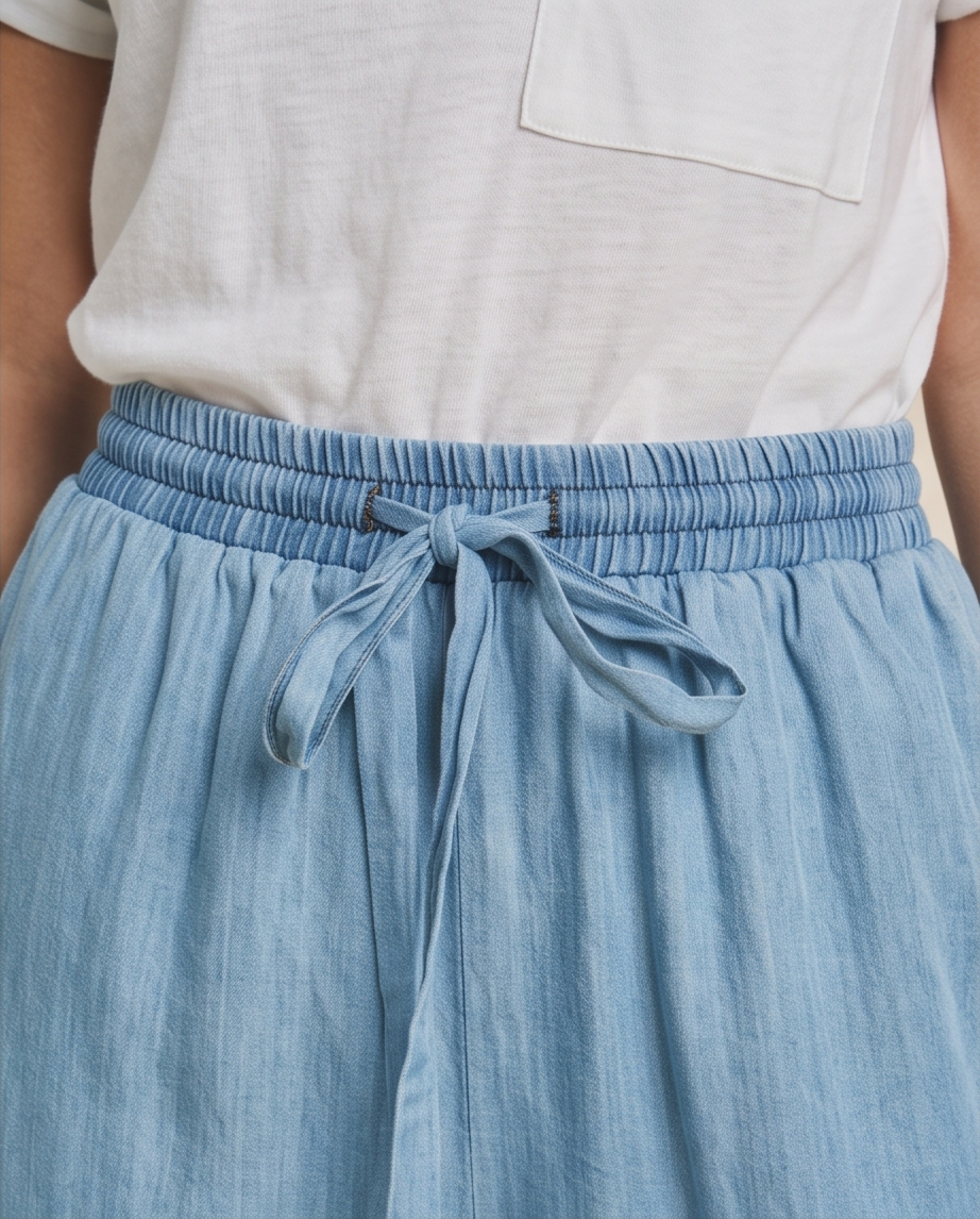 Free Flow Denim Pants