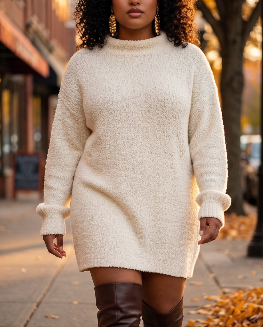 Cloud Nine Sweater Dress