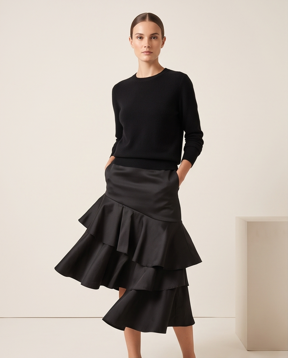 The Midnight Pour Skirt