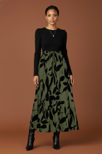 The Botanical Print Dress