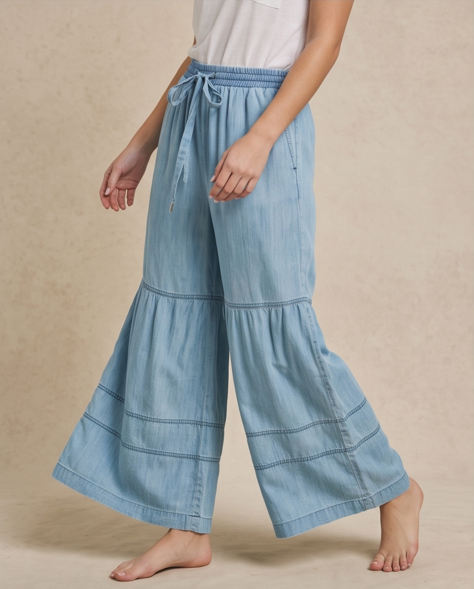 Free Flow Denim Pants