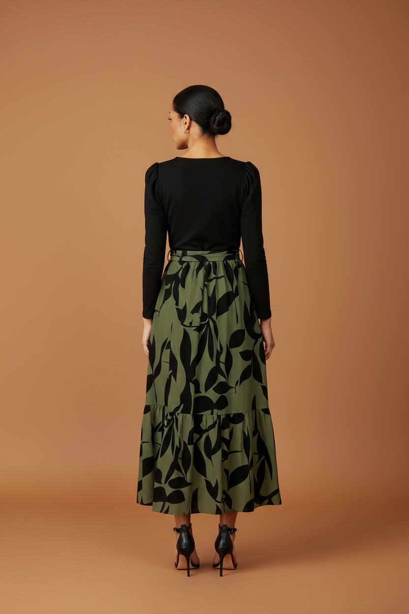 The Botanical Print Dress