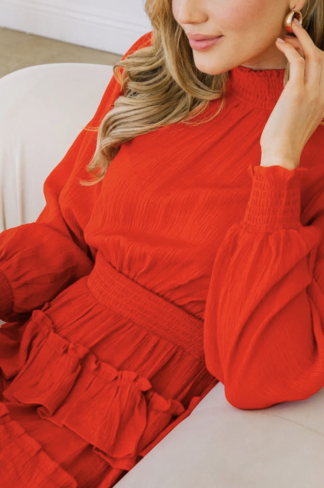 Flutter & Frill Dress