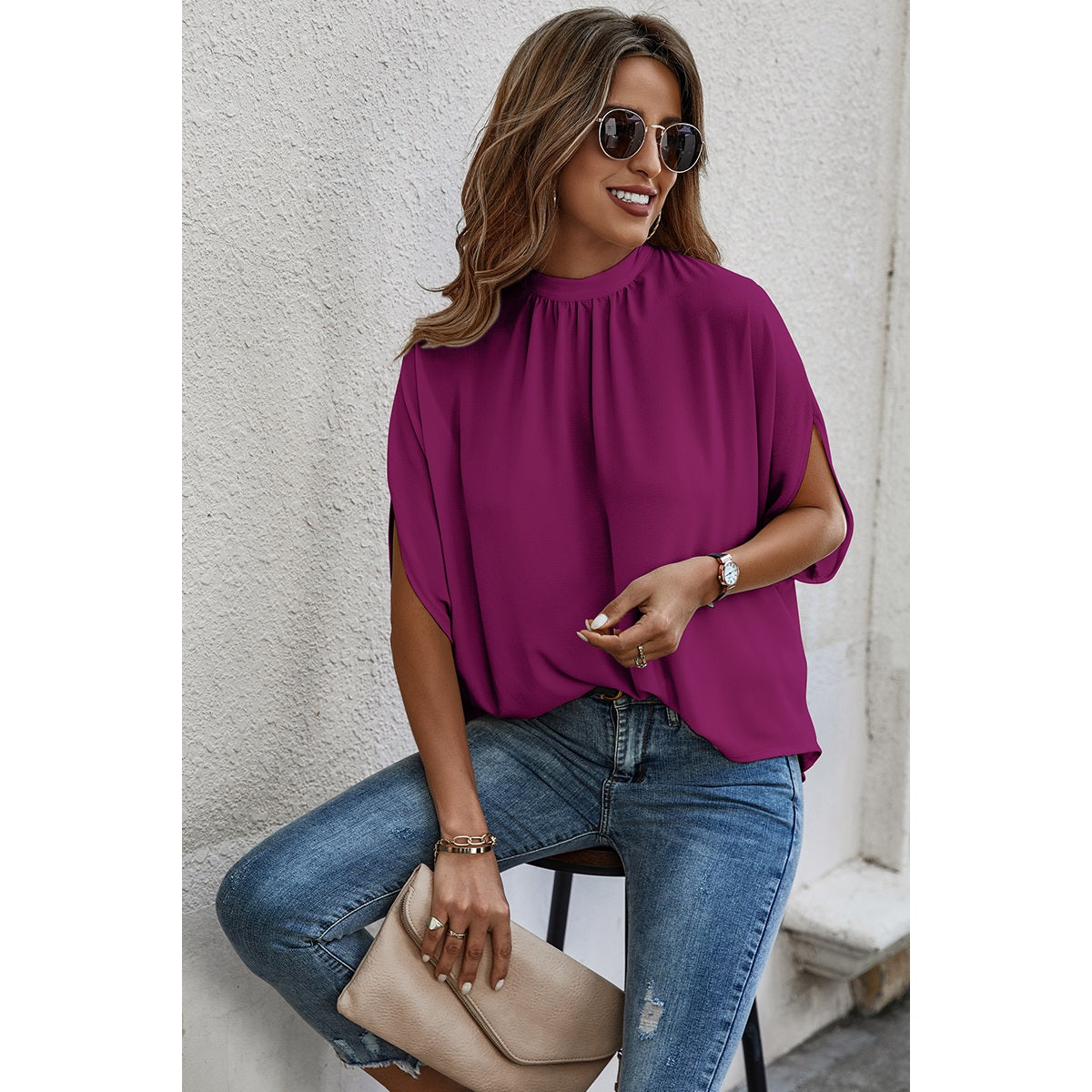 The Perfect Cape Blouse