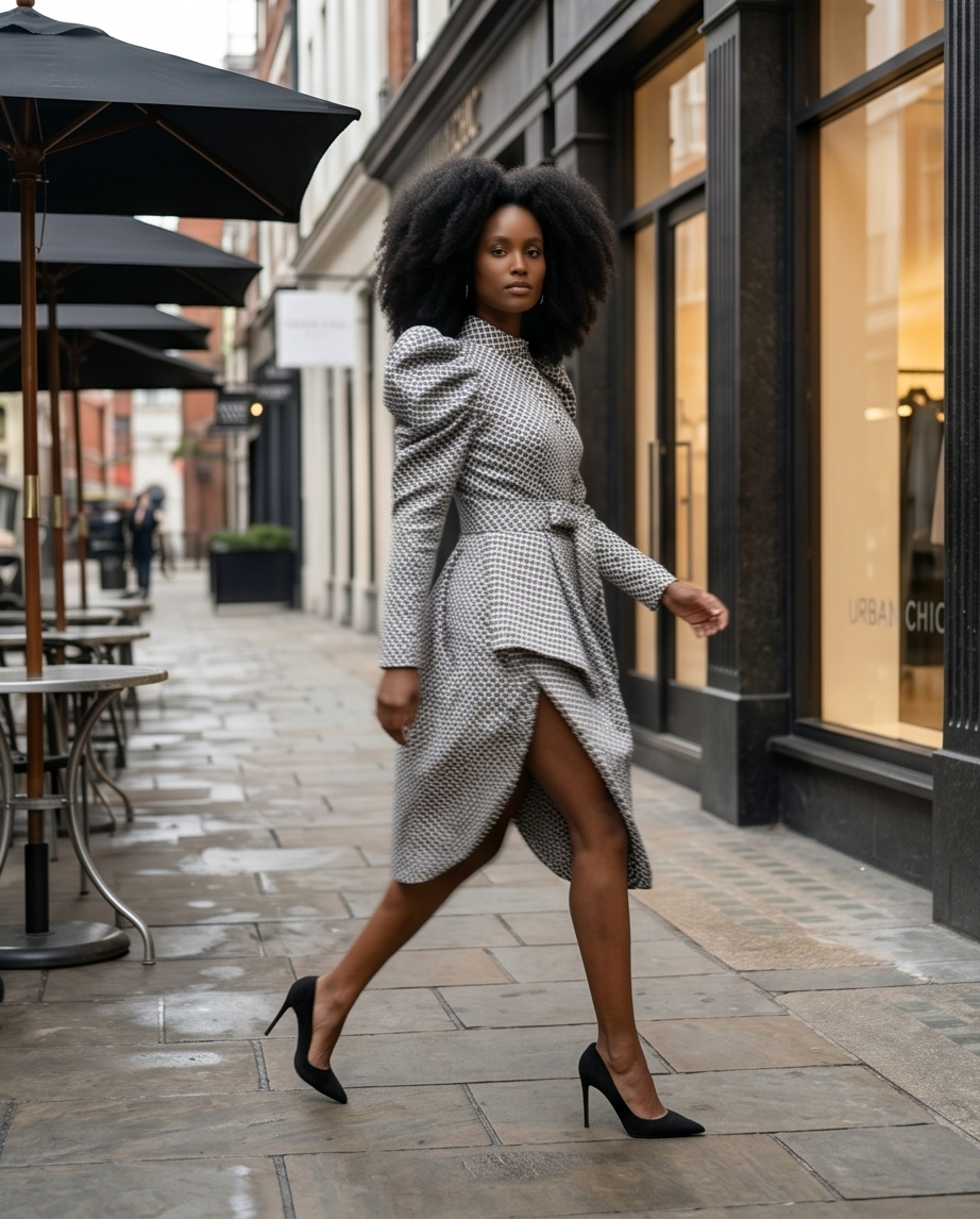 The Dot Matrix Dress