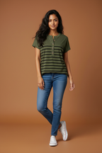 Effortless Stripe Elegance