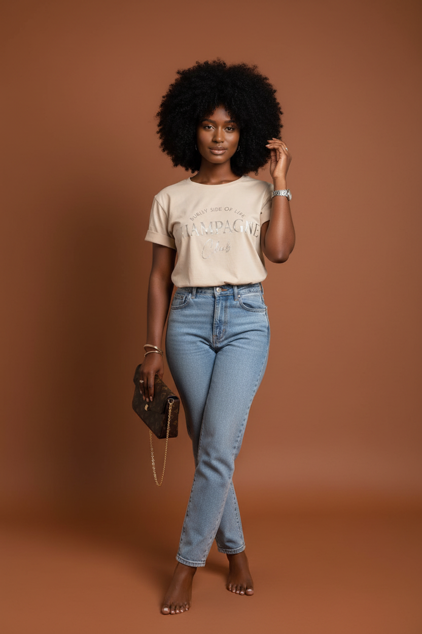 Champagne Club Graphic Tee