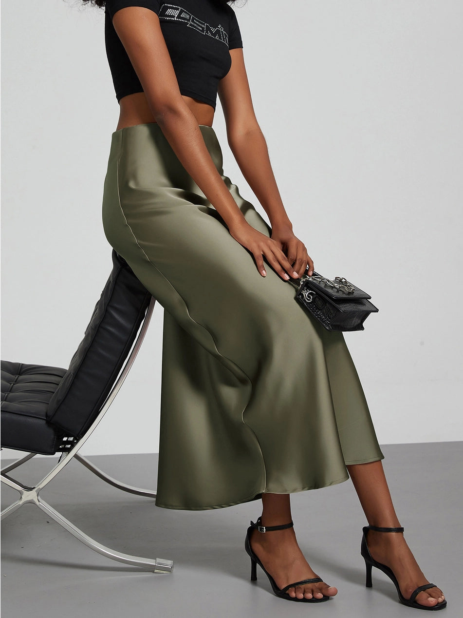 The Glossy Elegance Skirt