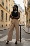 Elevated Wide-Leg Trouser