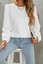 Chic Quilted Crew