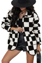 Black & White Checkered Jacket