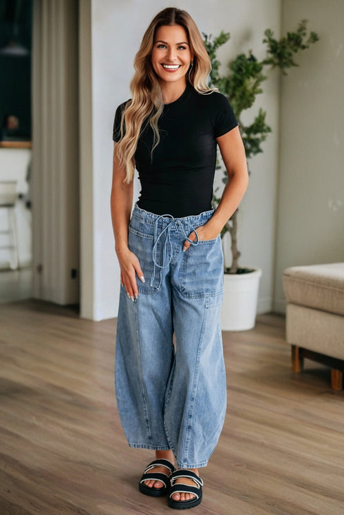 Casual Chic Cargo Jeans